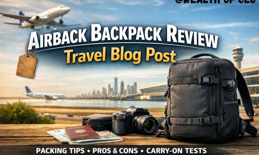 Airback Backpack Review Travel Blog Post