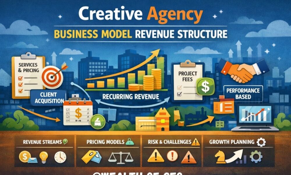 creative agency business model revenue structure