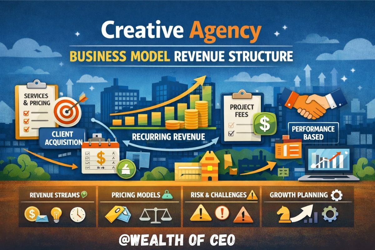 creative agency business model revenue structure