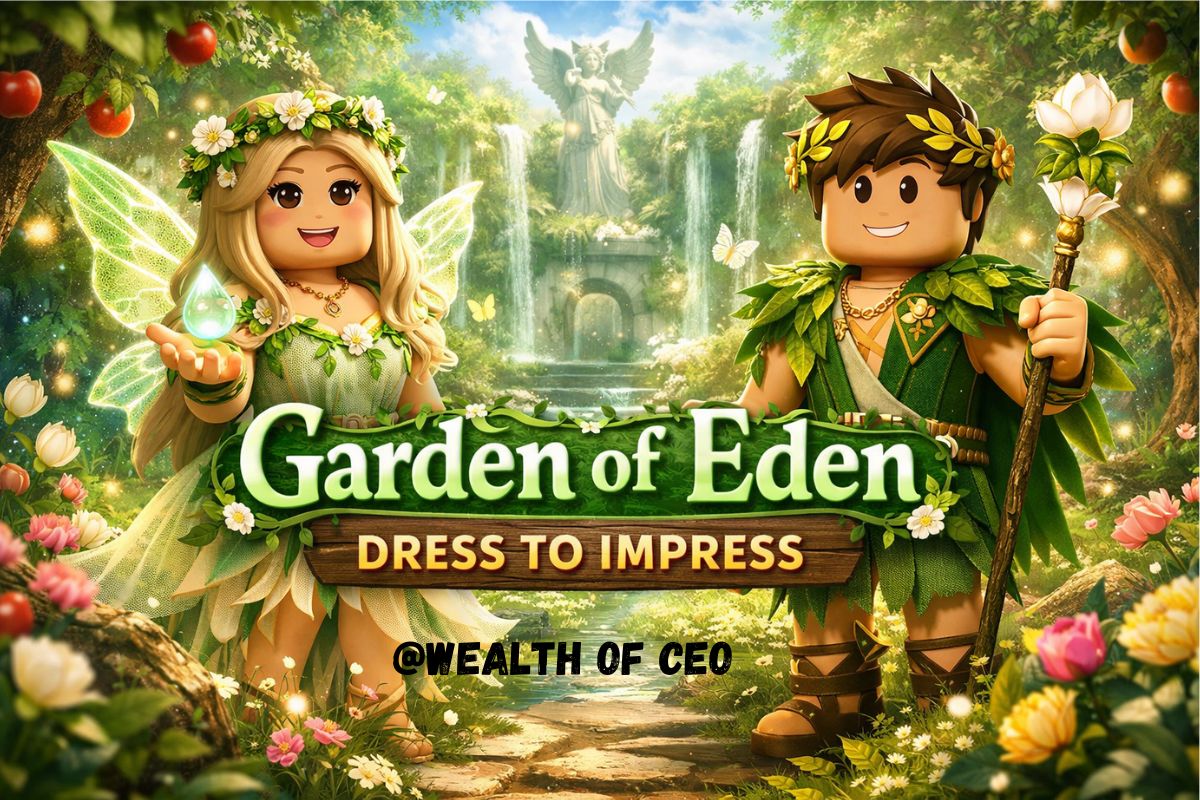garden of eden dress to impress