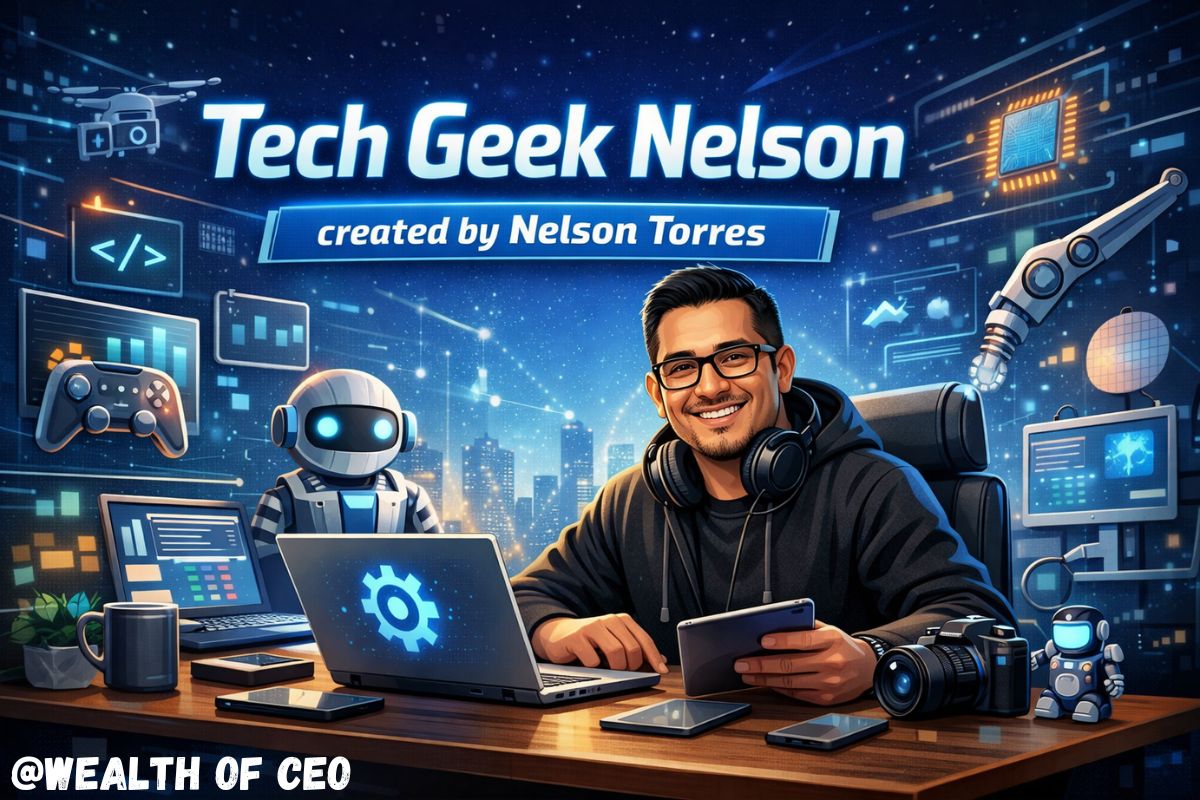 tech geek nelson created by nelson torres