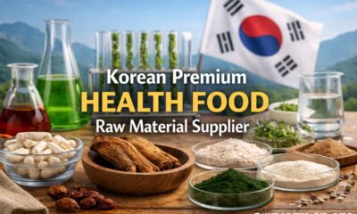 korean premium health food raw material supplier