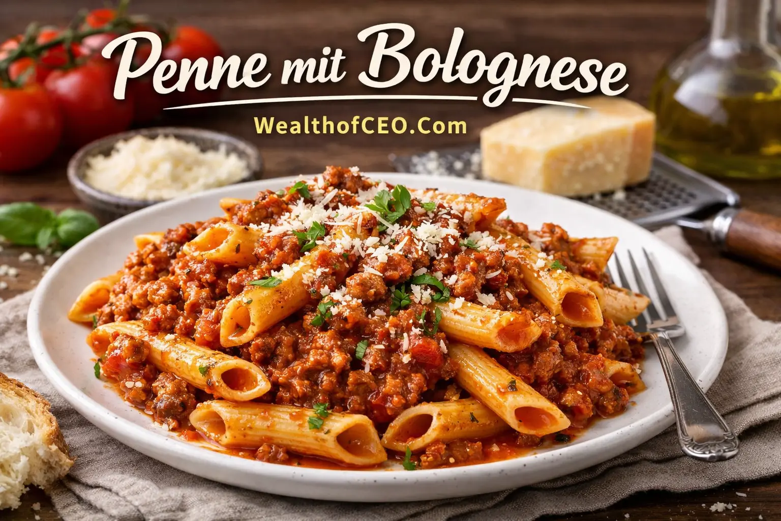 Penne Mit Bolognese