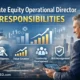 Private Equity Operational Director Responsibilities