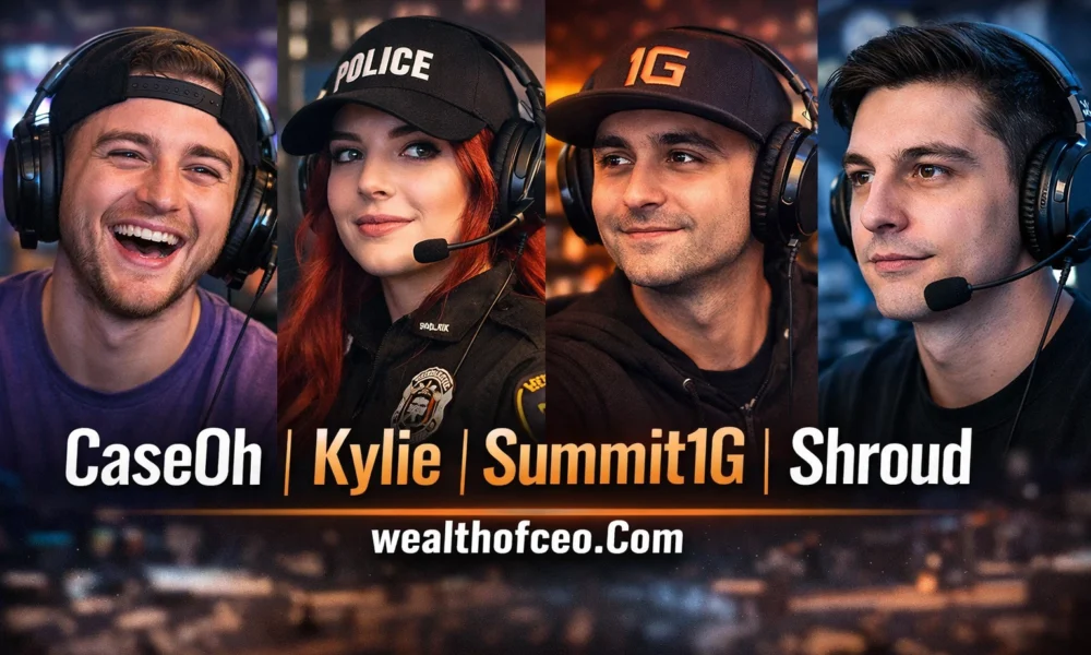 Caseoh Kylie Summit1g Shroud