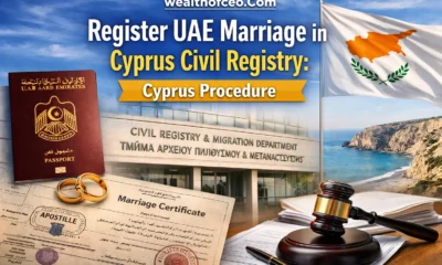 Register Uae Marriage in Cyprus Civil Registry Cyprus Procedure