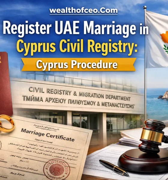 Register Uae Marriage in Cyprus Civil Registry Cyprus Procedure