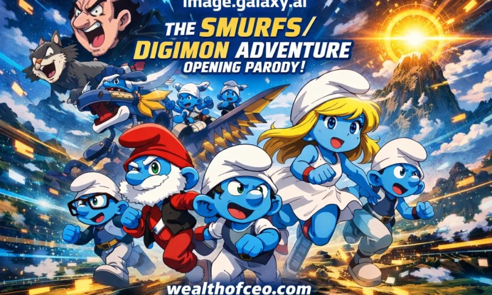 image.galaxy.ai the smurfs digimon adventure opening parody