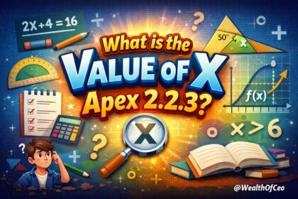what is the value of x apex 2.2.3