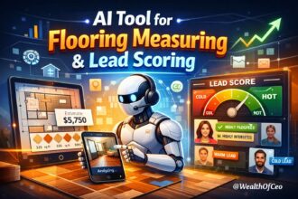 ai tool for flooring measuring lead scoring