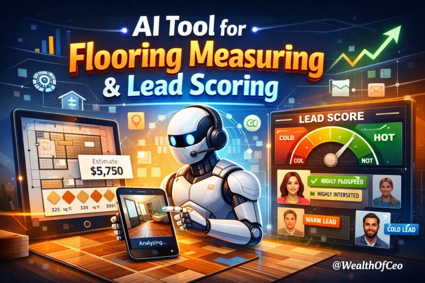 ai tool for flooring measuring lead scoring