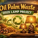 oil palm waste used lamp project